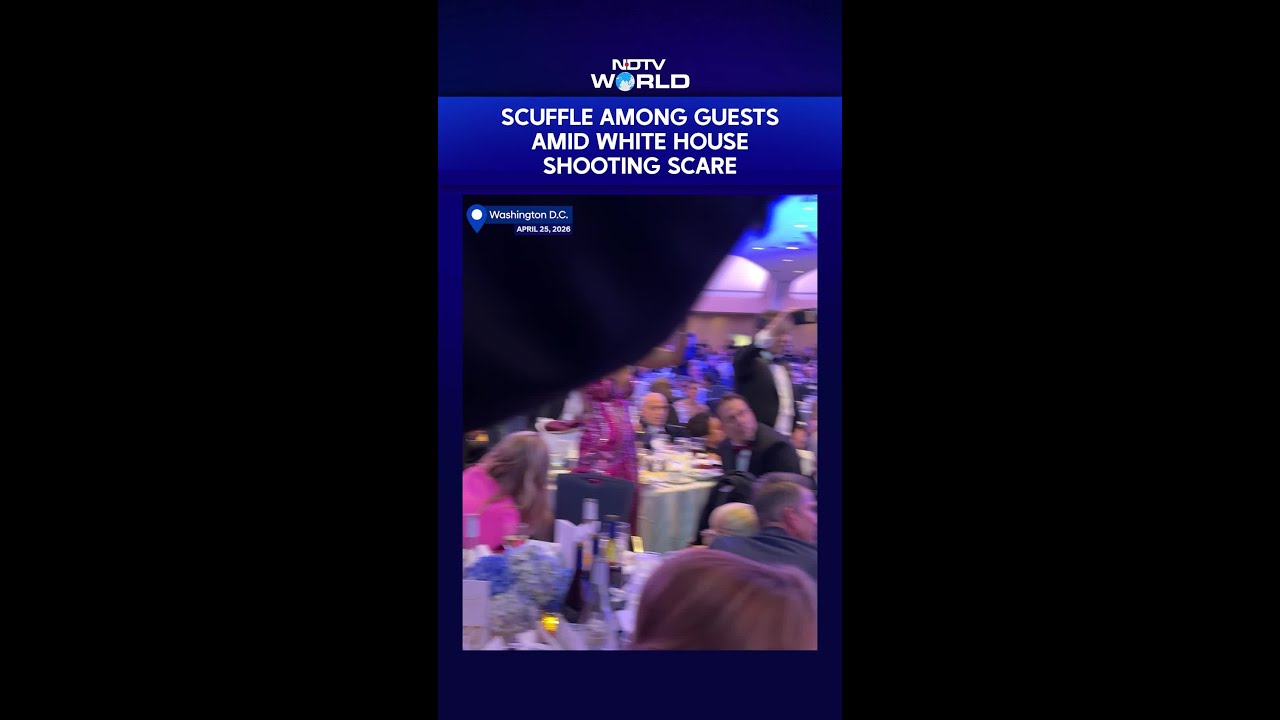 Trump Shooting Incident News | Scuffle Among Guests Amid White House Shooting Scare