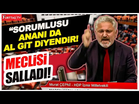 HDP'li Murat Çepni'den meclisi sallayan konuşma! \