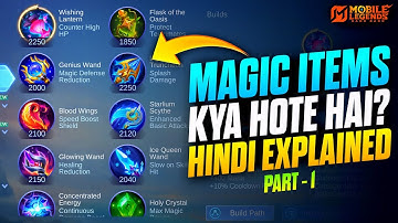 (हिंदी) All MAGIC Items Full Explained In Hindi | Moba Legends 5v5 Tutorial Guide | Vrin Official