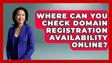 Where Can You Check Domain Registration Availability Online? - Domain And Hosting Gurus