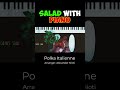 Italian Polka &amp; Italian Salad