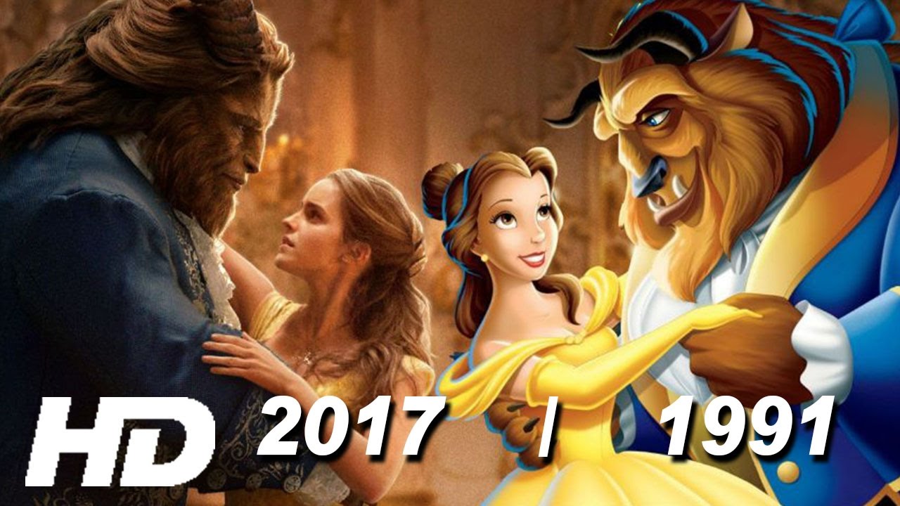 BEAUTY AND THE BEAST OLD vs. NEW (1991 2017) YouTube