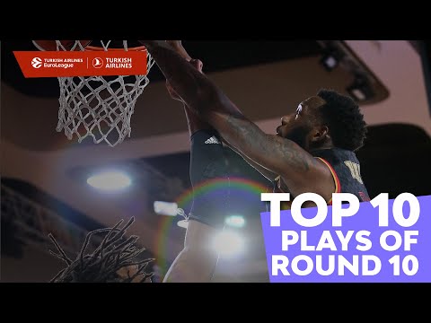 Top 10 Plays | Round 10 | 2022-23 Turkish Airlines EuroLeague