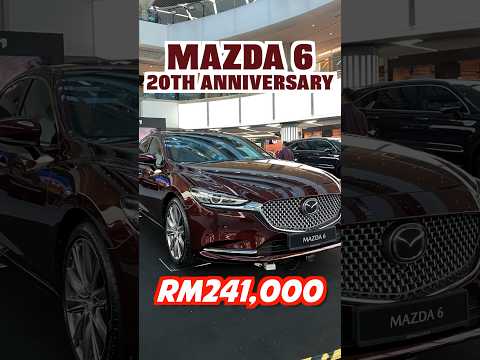 Mazda 6 20th Anniversary Edision! Dah sebaya dgn admin kereta ni rupanya! #mazda6 #20thanniversary