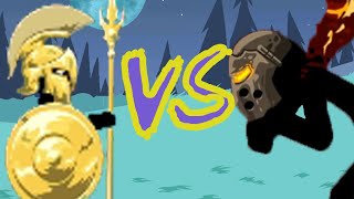 1 Golden Spearton vs Griffon The Great // Stick War Legacy