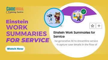 Serviceblazer Quest: Einstein Work Summaries for Service | #CodeIsha