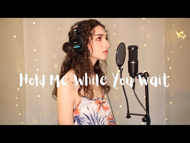 Hold Me While You Wait - Lewis Capaldi (cover) by Genavieve Linkowski class=
