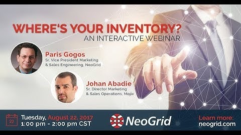 NeoGrid Webinar: Where