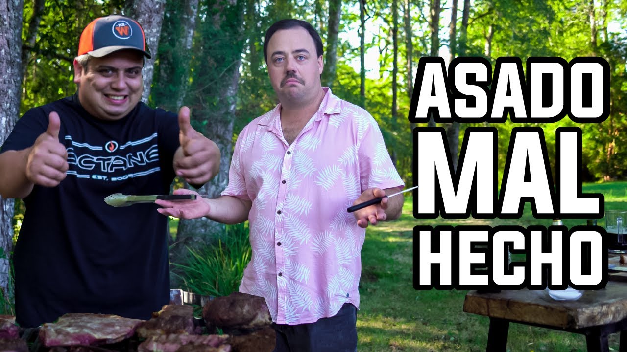 Errores Típicos y Mandamientos en el Asado! Actúa Mr Wagyu como el Mal Parrillero🔥 y yo como el hdp🤣