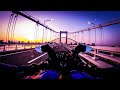 Tokyo sunrise riding | YAMAHA R6 |【AKRAPOVIC】