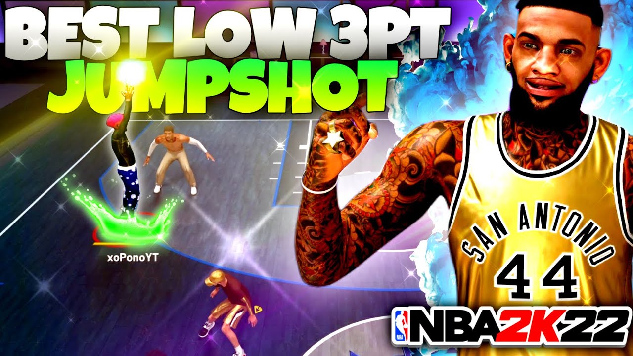 BEST JUMPSHOT FOR LOW 3PT RATING 2K22 BEST LOW 3 POINT JUMPSHOT NBA