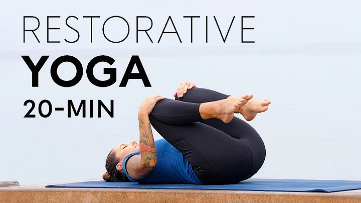 20 Minute Restorative Yoga | Relax, Renew And Destress thumbnail