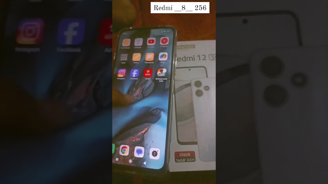 Redmi 12 5g  8ram 256 memory