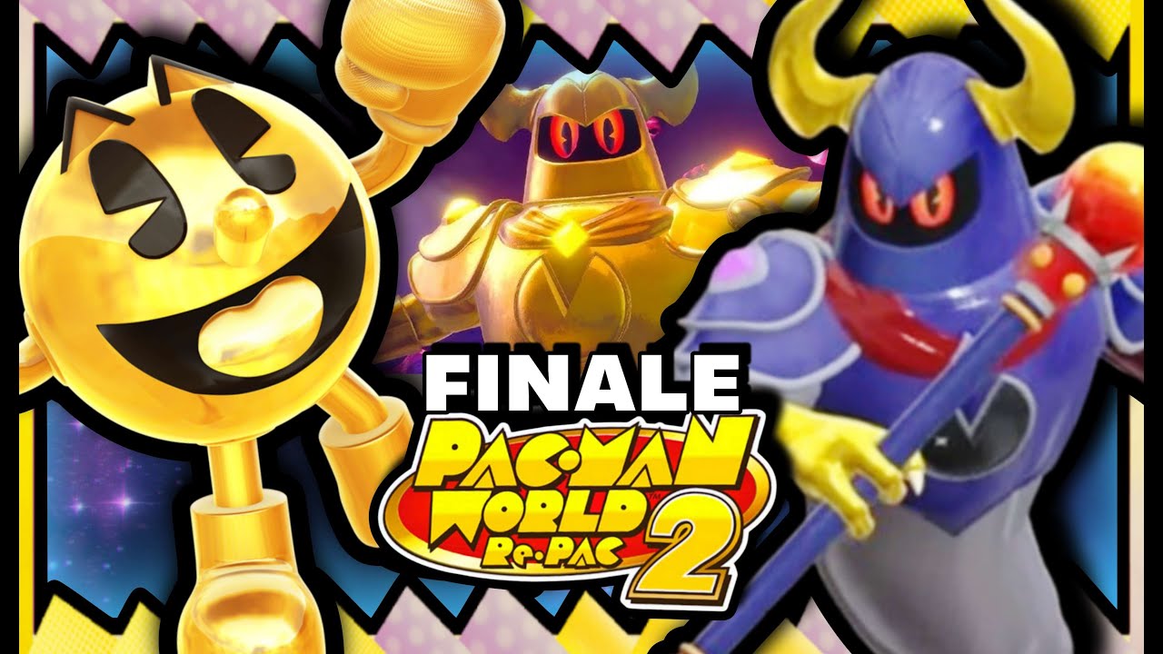 GOLDEN PAC-MAN BODYING SPOOKY FINAL BOSS | Pac-Man World 2 Re-PAC ...