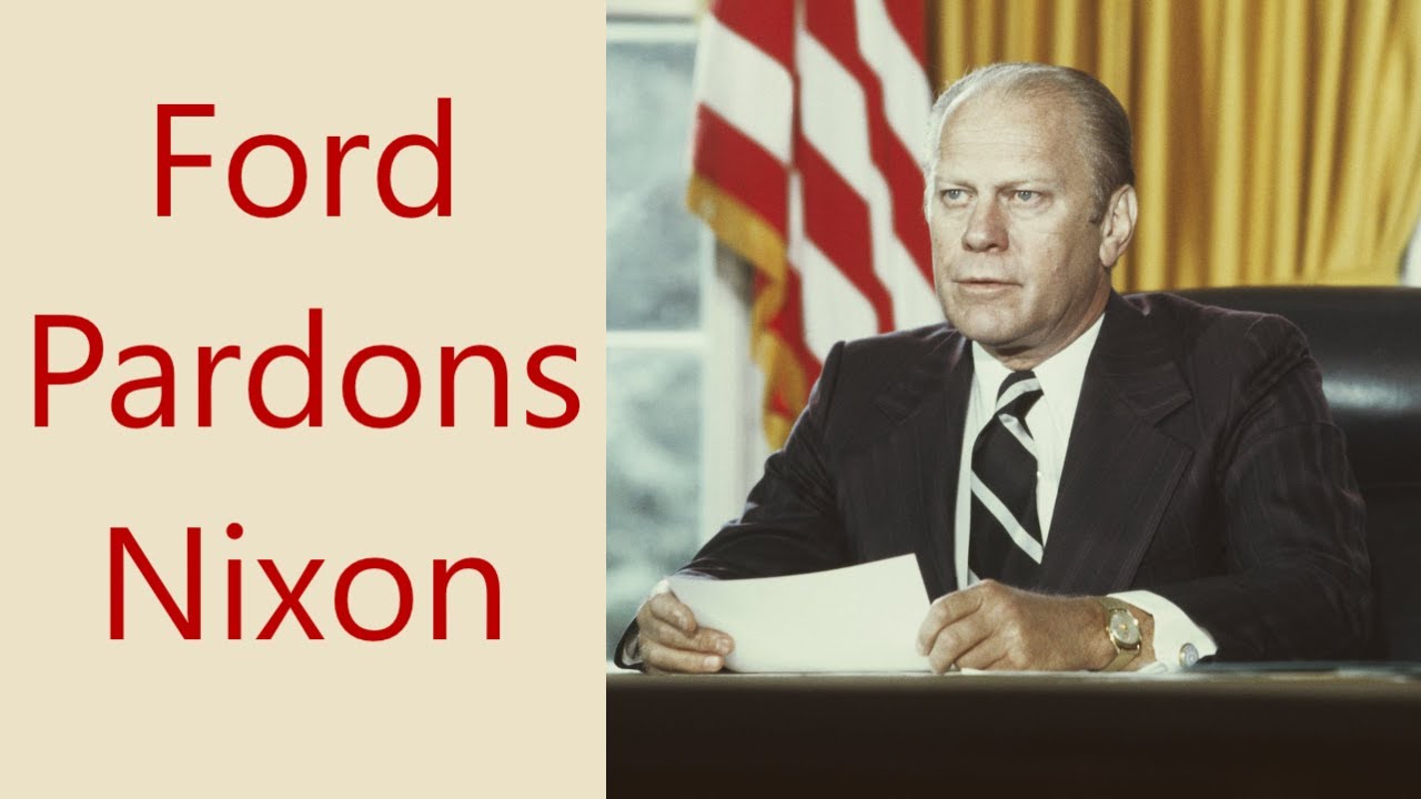 Ford's Remarks on Pardoning Nixon