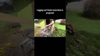 Vintage Logging Can’t Hook restoration!! It’s still a work in progress. #restoration #handmade