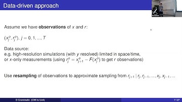 GFDW01 | Prof. Daan Crommelin | Machine Learning and Resampling for Stochastic Parameterization...