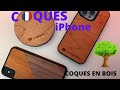🇫🇷🌳 Coques iPhone 13 pro et iPhone XS en bois  Coques iPhone fabriquées en France (coque en bois)