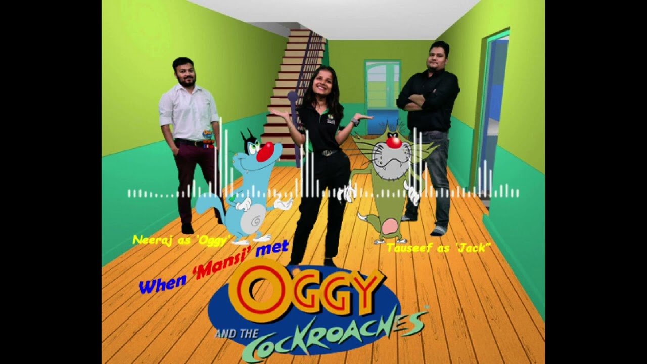 When RJ Mansi meets Oggy & Jack.