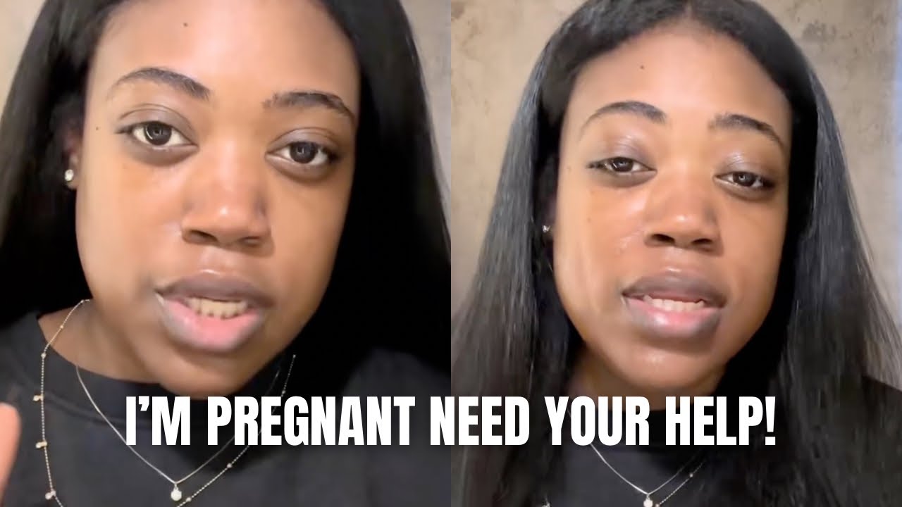 Беременная от заключенного чернокожая женщина просит помощи в интернете.