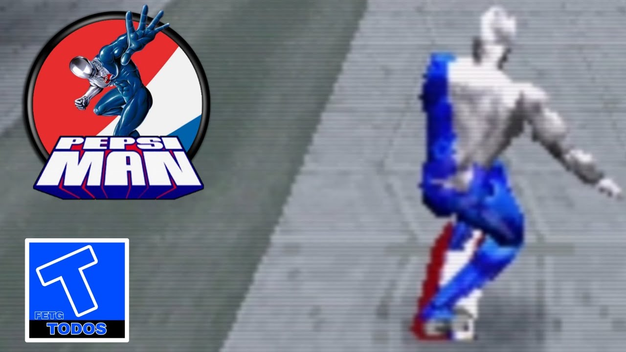 Eu Joguei Pepsi Man de Playstation. - YouTube