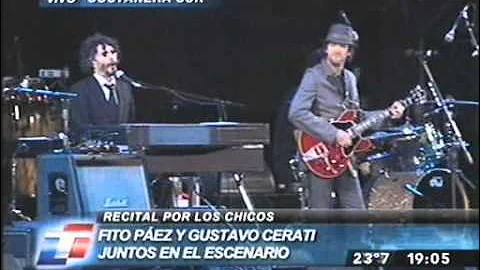 Fito Paez y Gustavo Cerati - Crimen - Concierto Alas 2008