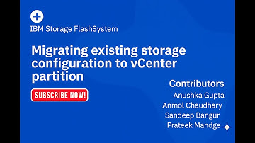 IBM Storage FlashSystem:vSphere Plugin-Migrating existing storage configuration to vCenter partition