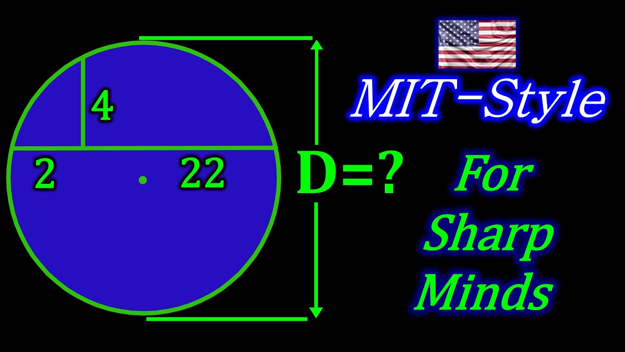 MIT-Style Geometry Challenge | A Rare Theorem Hidden inside This Geometry Challenge