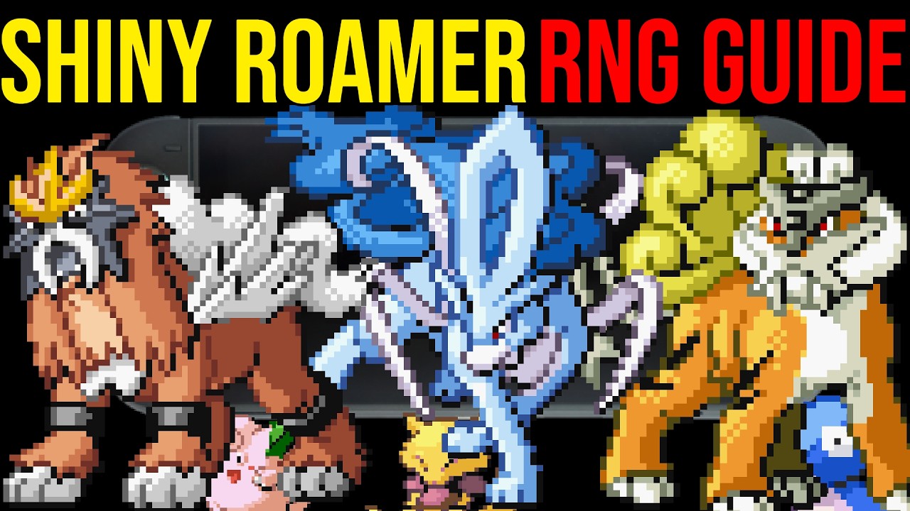 How to Get Shiny Roaming Entei, Raikou, Suicune - Pokemon FireRed ...