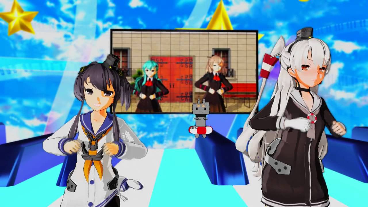 Mmd艦これ 天 時津風でビバハピ Carwater 艦これ Ch