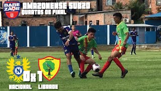 Nacional 0X1 Librade - Quartas De Final Ida Amazonense Sub20 2023