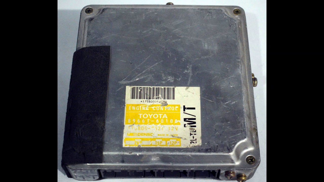 Engine control toyota 89661