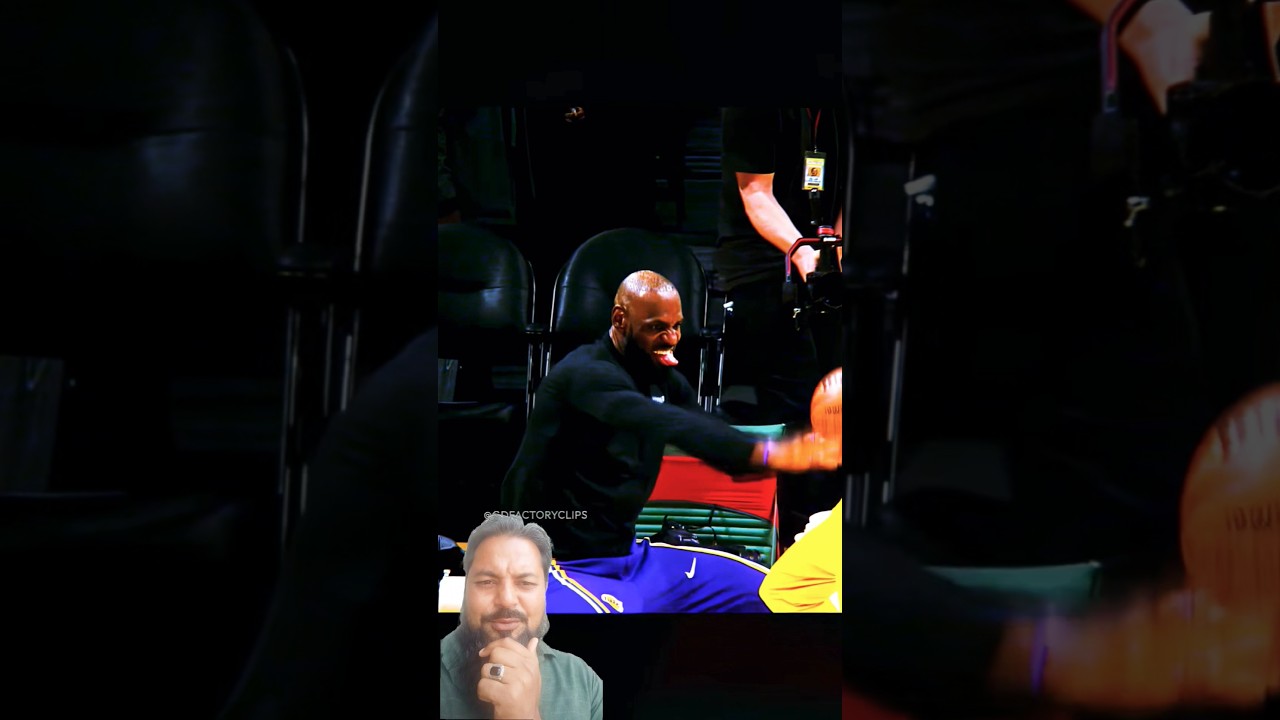 Самый безумный момент ЛеБрона 😂 