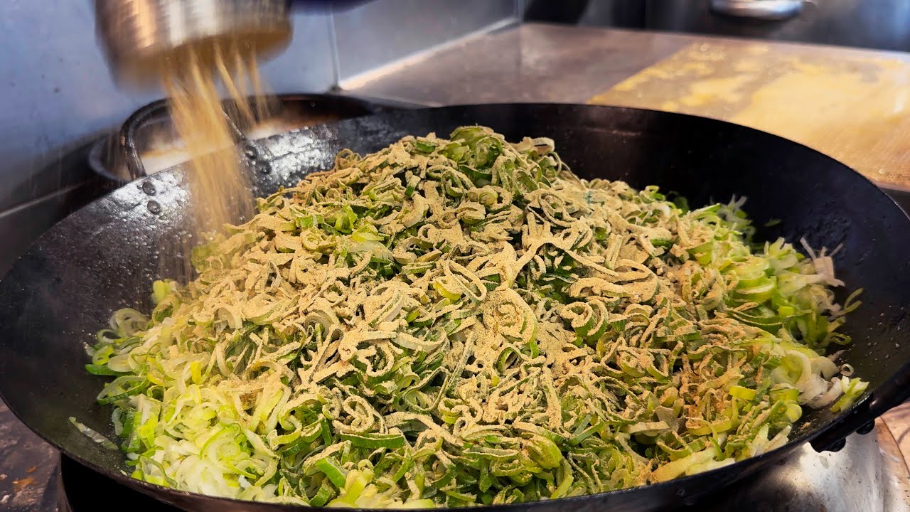 取り合いになってしまうネギ餡掛け唐揚げ　Deep-fried chicken with green onion sauce that will be fought over