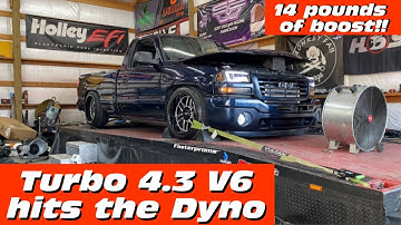 TURBO 4.3 V6 FULL BUILD AND DYNO TUNE!!! Budget drift truck build EP | 10