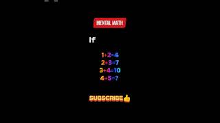 Mental math