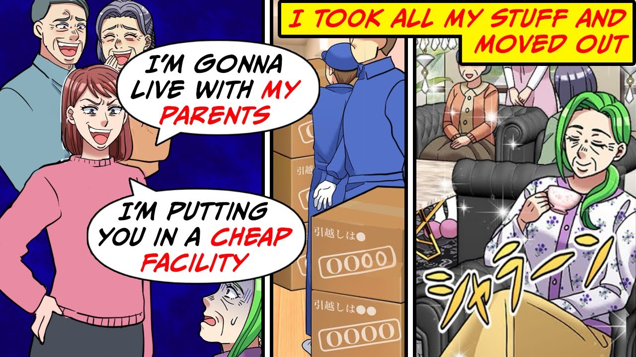 My son's wife said they would live with her parents and said I should be sent to a cheap facility