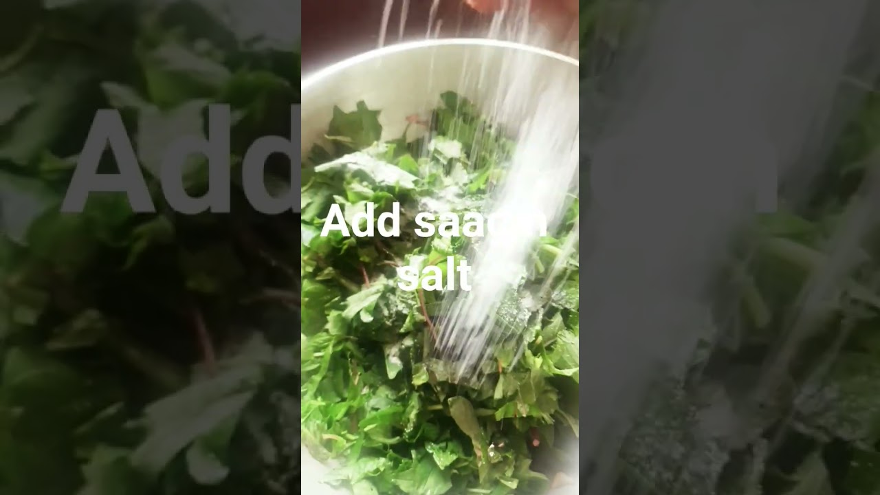 genhari ka saag aise banaye 