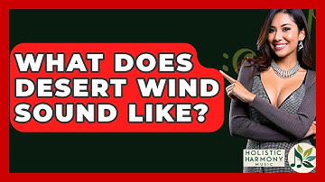 What Does Desert Wind Sound Like? - Holistic Harmony Music