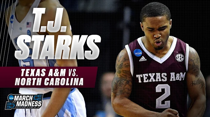 Texas A&M's T.J. Starks scores 21 points in the Ag...