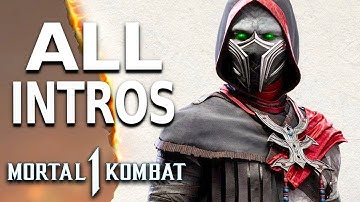 MORTAL KOMBAT 1 Ermac All Intros Dialogue Character Banter MK1