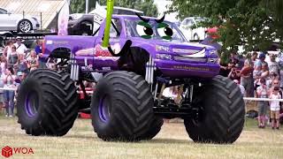 Bigfoot in Action | Monster Trucks Bigfoot Crushing Cars - Woa Doodles screenshot 3