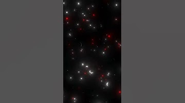 White and Red Glowing Particles for a Light motion | Turbulence Particle Overly | Francis Aday