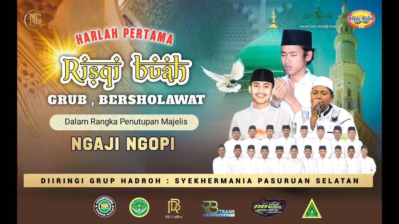 🔴LIVE | HARLAH PERTAMA RIZQI BUAH GRUP BERSHOLAWAT bersama Mas Danu ST dan SYEKHER MANIA PASURUAN