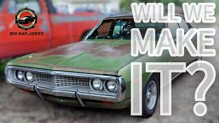 600mi in 52 year old car.  1972 Dodge Coronet
