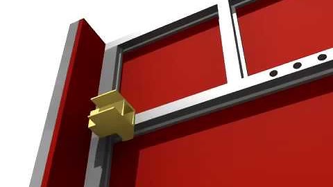 3D Product Workflow Animation - Adjustable Columns for Construction