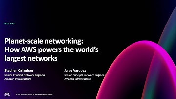 AWS re:Invent 2024 - Planet-scale networking: How AWS powers the world’s largest networks (NET403)