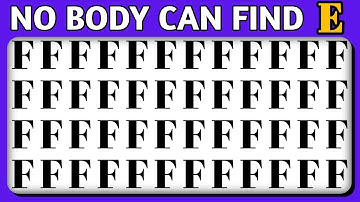 Find The Odd One Out | Number And Letter Edition |  Easy Medium Hard Three Levels