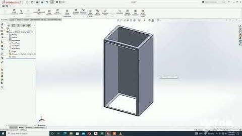 Electrical Panel Assembly in Solidworks