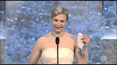 Renee Zellweger Wins Supporting Actress: 2004 Oscars